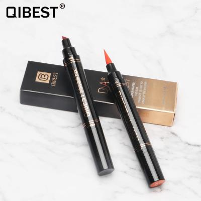 China Dual Head Matte Gel Quick Dry Black Waterproof Liquid Eyeliner Stamp Eyeliner Pencil Triangle Seal Eyeliner Cosmetic Makeup for sale