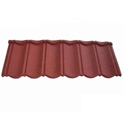 China Modern Hot Sale Color Building Material Roofing Stone Coated Metal Roofing Tiles for sale