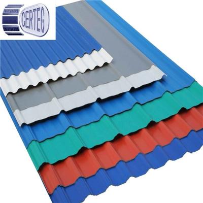 China Best container plate roof tile type design and color steel plate material metal roofing sheet for sale