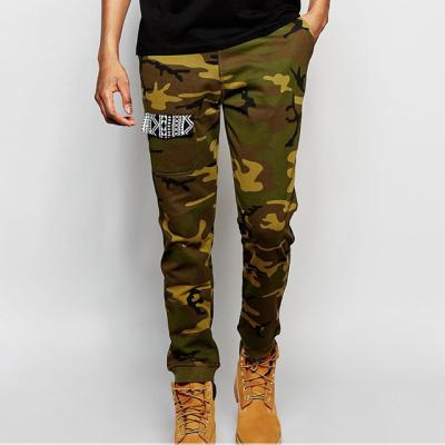 China Anti-pilling All Over Print Fashion Camouflage Skinny Joggers For Man for sale