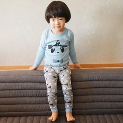 China Breathable Cute Panda Cartoon Children Clothes Sets Imported Clothes Child for sale