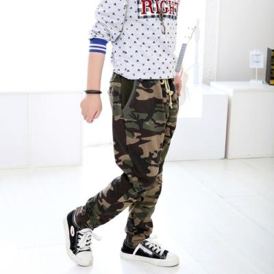 China New Children Street Wear Anti-pilling Camouflage Boys Joggers for sale