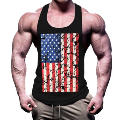 China Stringer Singlet Wholesale QUICK DRY Scoop Gym Wear Lower Empty Men's Stringer Singlet for sale