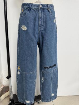 China Original High Precision Embroidery Denim Bottom For A Unique Standout Design for sale