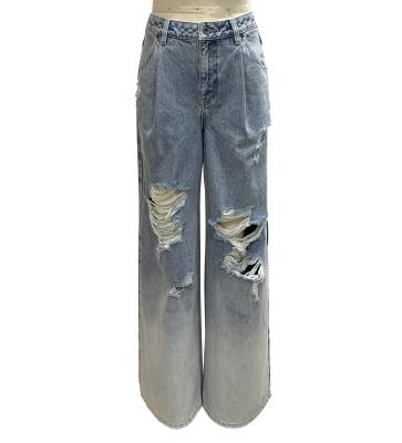 China High Waisted Denim Bottom For A Flattering And Trendy Silhouette for sale