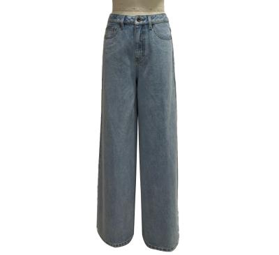 China High Waisted Denim Jeans Enhances The Waistline For A Flattering Silhouette for sale