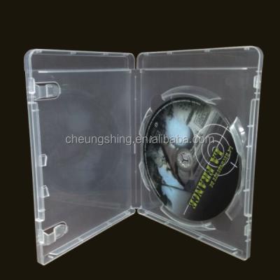 China 2021 hot sale 14mm plain plain blue pp radius dvd box / case for sale