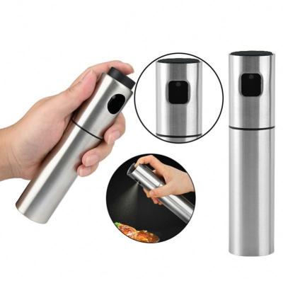 China Viable Hot Salad BBQ Baking Stainless Steel Olive Oil Mist Spray Bottle Vinegar Spray Bottles Cooking Sprayer BBQ Cooking Tools for sale