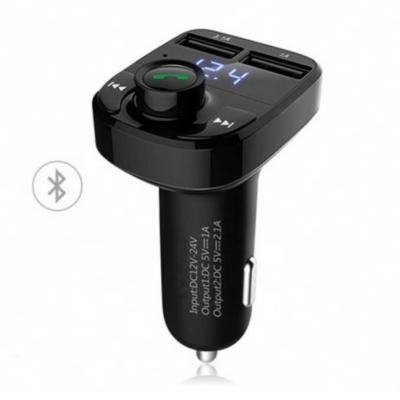 China Blue CAR CHARGER Radio Car Para Music Car Radio Tooth Mp3 USB Car Charger Adapter FM Transmitter For Handsfree Car Kit Transmitter for sale