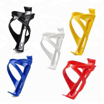 China PC bicycle water bottle cage suitable for all kinds of frame with delicate mounting holes and durable PC bicycle water bottle holder for sale