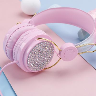 China Cute Headband Good Quality Healthy Food Grade Material And Stylish Noise Canceling Unicorn Kid Headphone Wired for sale