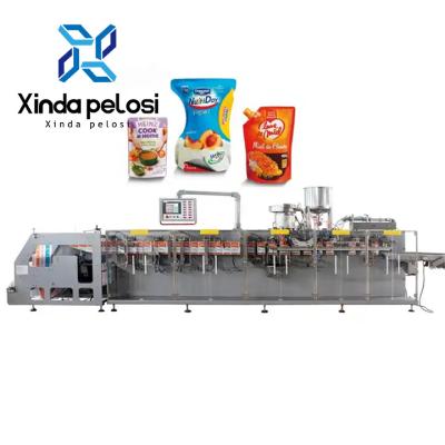 China Custom Special Shape PA/PE 3 Sides Seal Liquid Bag Making Machine Automatic for sale