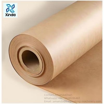 Chine Papeterie kraft en gros en rouleau complet papier de base protection de l'environnement emballage en papier kraft à vendre