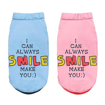 China Sustainable Pets Clothing Dog Clothes Custom Warm Dogs Winter Cloth for sale