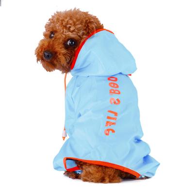 China 2021 Sustainable Pets Clothing For Rainy Day Dog's Life Clothes Pets Waterproof Raincoats Raincoat for sale