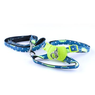 China Sustainable Dog's Cute Life Dog Harness Pets Accessories Walking Dog Leash Set In Pet Collars And Leashes for sale