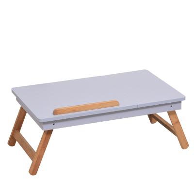 China Adjustable Folding Laptop Table Laptop Stand Bamboo Wooden Bed (Height) Cheap Price Custom Wholesale Lazy Laptop Desk Adjustable for sale