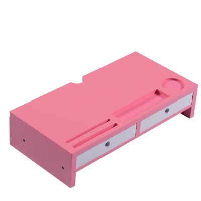 China 2022 Modern New Design Colorful Monitor Riser With Storage Organizer for sale