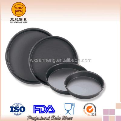 China Sustainable Al.Alloy Super Strong American Deep Pizza Pan With Marking Design for sale