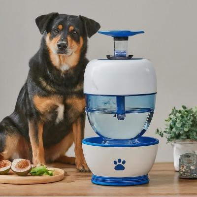 China Eco Friendly Electric Dog Water Fountain With Activated Carbon Ion Filter for sale