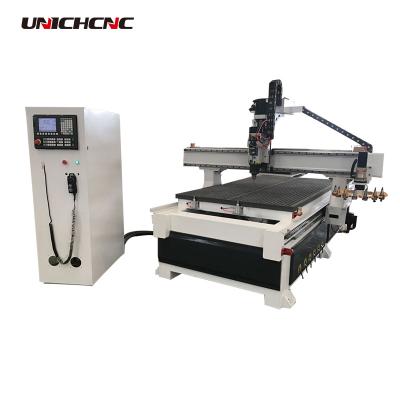 China Hotels Automatic Tool Switch Woodworking CNC Router Machine 1325 for sale