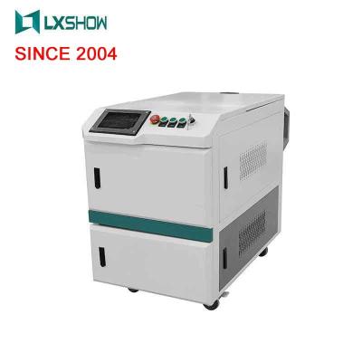 China Exterior Paint CE lxshow Laser Cleaning Machine 100w 100watts 200w Fiber Metal Portable Rust Cleaning Cost for sale