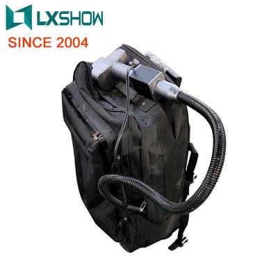 China Outdoor Paint Cleaning Backpack 200w Online Fiber Support Metal Laser Cleaning Machine Clean Rust Remover for sale