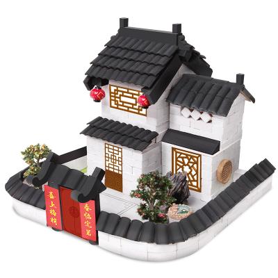 China ZKD052 MY FIRST BUILDING- CHINESE COMPOUND DIY PLAY HOUSE ZKD052 for sale