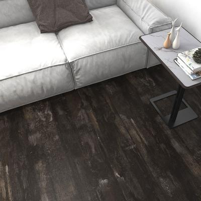 China Wood Grain Laying LVT Click Flooring Commercial Flame Retardant for sale