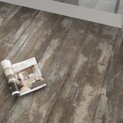 China Self Adhesive Peel And Stick Vinyl Flooring In Bathroom PVC 6''X36'' for sale