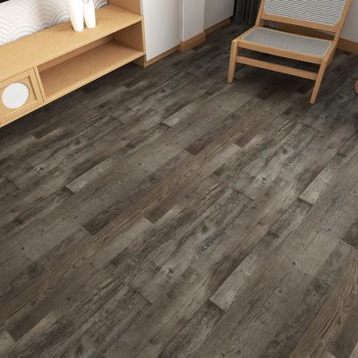 China Wood Grain LVT Click Unilin Flooring 4.0mm 1220x180mm for sale