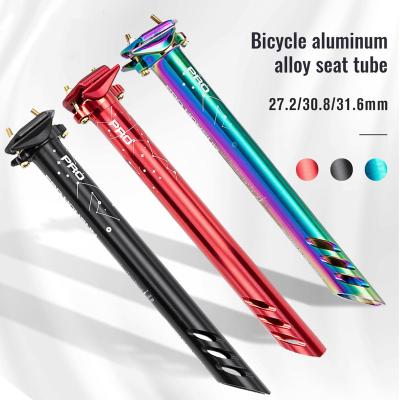 China PROHONSUN Ultralight CNC Aluminum Alloy Rainbow Color 27.2-31.6m AM/XC/MTB Bike Seat Post Bike Part for sale