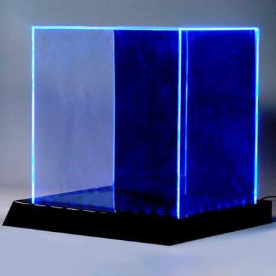 China Eco-friendly Acrylic LED Lighted Display Box For Hot Scale Toys Figures for sale