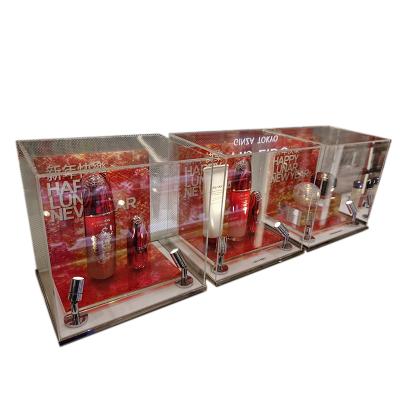 China Fashional cosmetic display etc. counter | Design Retail Display Store Cosmetics Cosmetic Display Stand for sale