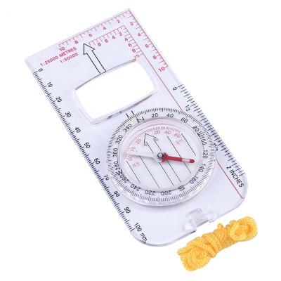 China Adventure Outdoor High Quality Acrylic Orienteering Advanced Camping Compass Scout for sale