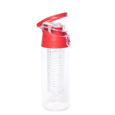 China Sustainable High Quality Fruit Infuser Water Bottle Infuser Drinks Bottle for sale