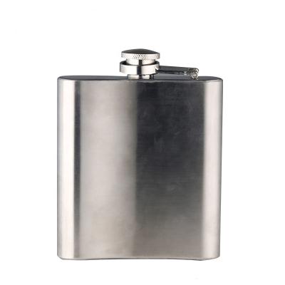 China Non-odor stainless steel hip flask 6oz for sale