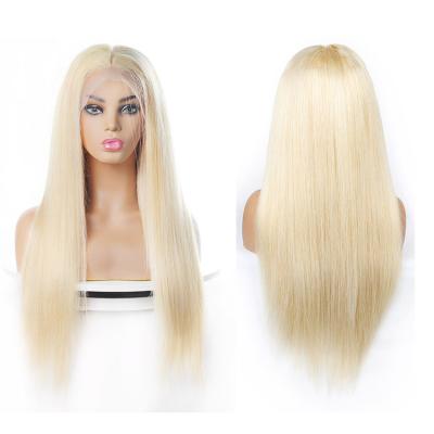 China 100% Hd Logistics 613 Full Lace Wig Straight Virgin Human Hair Fast Straight Human Wigs For Black Women for sale