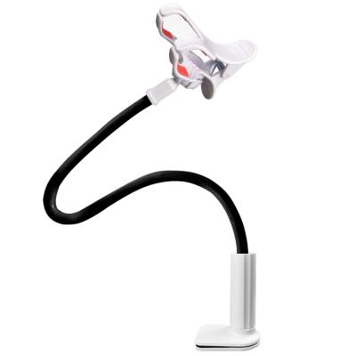 China Universal Mobile Phone Holder Stand 360 Adjustable Flexible Clamp Hands Free Home Selfie Smartphone Bedside Clip Car Lazy Mount Bracket for sale