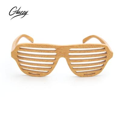 China Fashion Sunglasses Polarized Wooden Sunglasses, Glazzy Bamboo Wooden Sunglasses, 100% Real Wood for sale