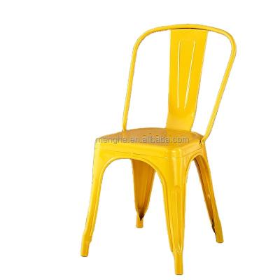 China Wholesale Cheap Cafe Hotel Metal Legs Modern Design Style Industrial Cooling Dining Chair for sale