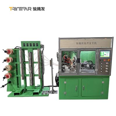 China Full Automatic Machinery Repair Shops Welding Machine For Copper Welding And Braided Wire Cutting for sale