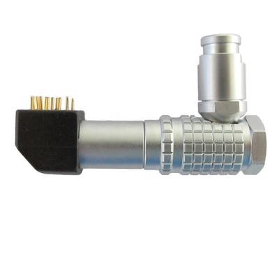 China Factory Lemos Connector Medical Chinese Epg 00B 303 Right Angle Plug For Aviation Push Pull Connector for sale