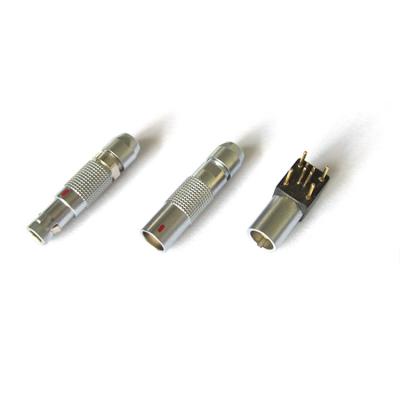 China Medical Electronic Connector Lemos 4pin Male Female FGG OOB Connector Types for sale