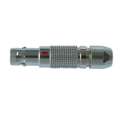 China Medical Professional Lemos 0B Cable Lemos Connector 4pin Circular Connectors For Testing Equipments for sale