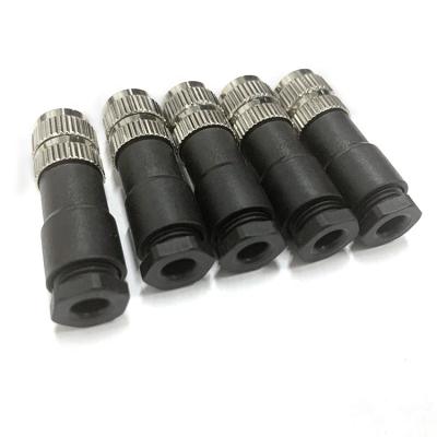 China M8 high quality automotive waterproof connector 8 Pin Female Staight Assembly Factory direct M8 8 Pin Connector for sale