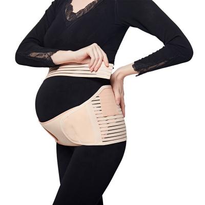 China Anti-Bacterial plus size Abdominal muscle back support brace maternity pregnancy belly support band for sale