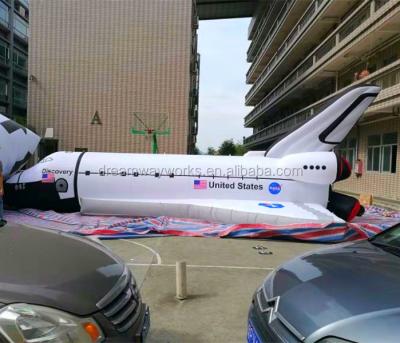 China Same as picture or custom as your require 5 meter inflatable spaceship, inflatable space shuttle for advertising for sale