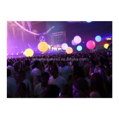 China Decoration For Events Customize Balloon Color Change With LED Light For Concert , Inflatable Crowd-surfing LED Beach Balls for sale