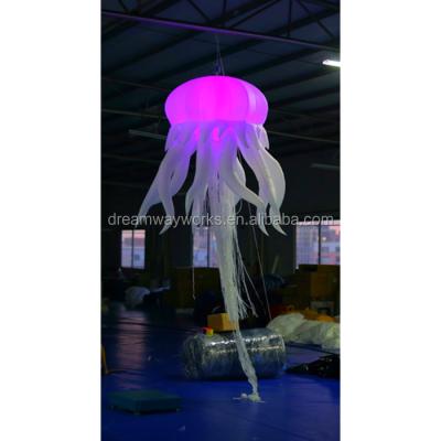 China Decoration for events 2021 hot sale giant inflatable led jellyfish for event decoration for sale